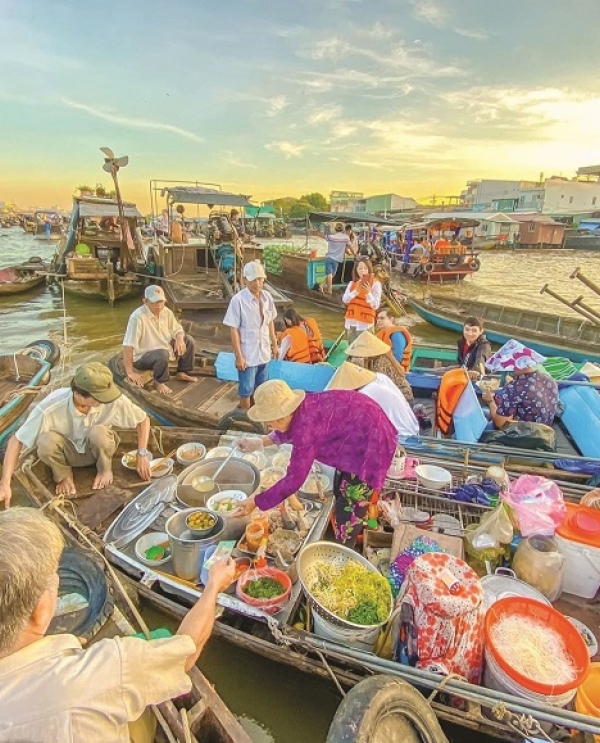 Chợ Nổi Cái Răng – Bức Tranh Sống Động Của Miền Tây Sông Nước