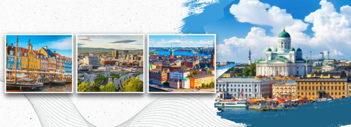 ĐAN MẠCH - NA UY – THUỴ ĐIỂN – ESTONIA - PHẦN LAN